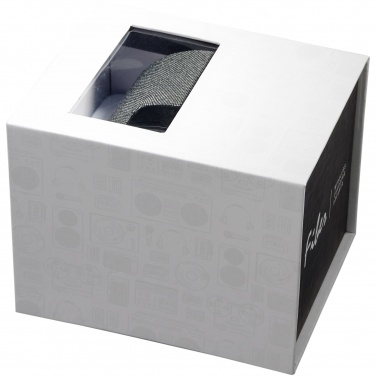Logotrade Geschäftsgeschenke das Foto: Fiber 3W Bluetooth® Lautsprecher mit kabelloser Ladefunktion
