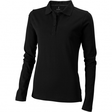 Logotrade Werbegeschenke das Foto: Oakville Langarm Poloshirt für Damen