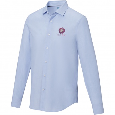 Logotrade Firmengeschenke das Foto: Cuprite Langarm Shirt aus Bio-Baumwolle für Herren