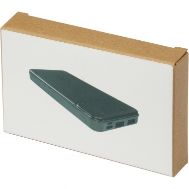 Logotrade Firmengeschenke das Foto: Loop 10.000 mAh Powerbank aus recyceltem Kunststoff