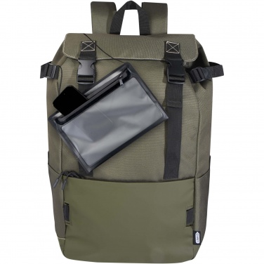 Logotrade Firmengeschenke das Foto: Roam GRS recycelter modularer Rucksack