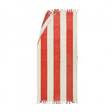 Logotrade Logogeschenke das Foto: VINGA Valmer Strandtuch 450gr/m²