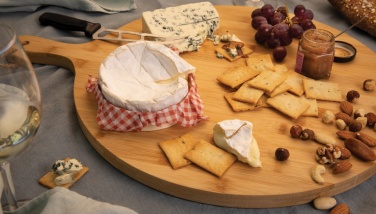 Logotrade Werbegeschenke das Foto: Ukiyo rundes Bambus-Serviertablett