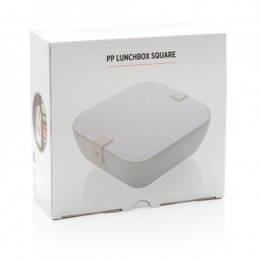 Logotrade Firmengeschenke das Foto: PP Lunchbox Square