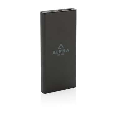 Logotrade Werbeartikel das Foto: Terra RCS recycelte 18W-Aluminium-Powerbank 10.000mAh