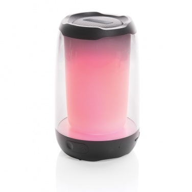 Logotrade Firmengeschenke das Foto: Lightboom 5W Lautsprecher aus RCS recyceltem Kunststoff