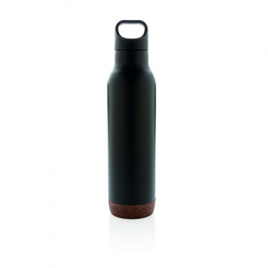 Logotrade Firmengeschenke das Foto: Auslaufsichere Vakuum-Flasche mit Kork