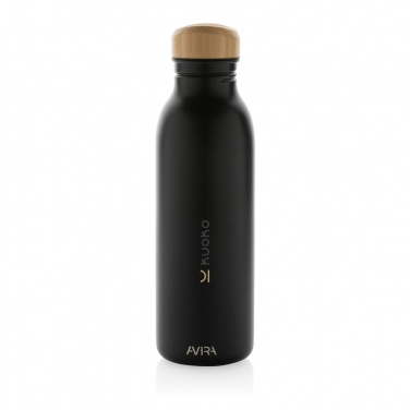 Logotrade werbemittel das Foto: Avira Alcor 600ml Wasserflasche aus RCS rec. Stainless-Steel