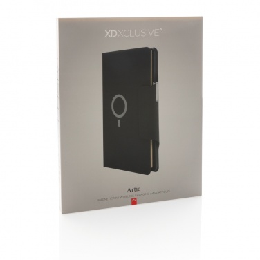 Logotrade werbemittel das Foto: Artic magnetisches 10W Wireless Charging A4 Portfolio