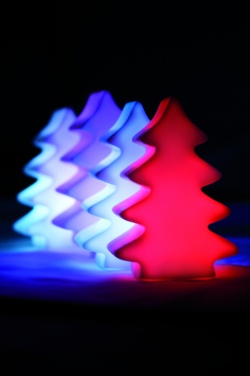Logotrade Geschäftsgeschenke das Foto: Weihnachtsbaumlicht