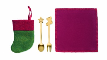 Logotrade Werbegeschenke das Foto: Dessert-Besteck