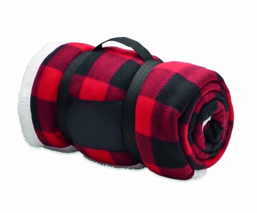 Logotrade Werbegeschenke das Foto: Fleece-Decke RPET