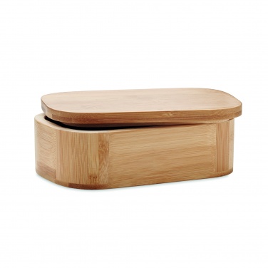 Logotrade werbemittel das Foto: Lunchbox Bambus 650ml LADEN