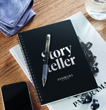 Logotrade werbemittel das Foto: DIN A5 Notizbuch, löschbar