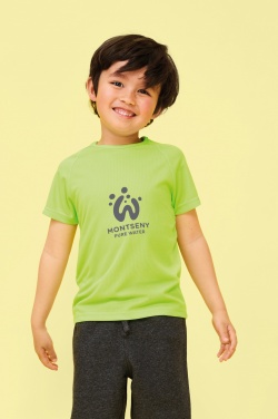 Logotrade Logogeschenke das Foto: SPORTY KINDERT-SHIRT 140g