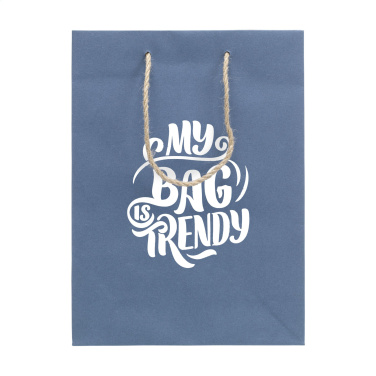 Logotrade werbemittel das Foto: Leaf It Bag recycelt mit Jeansfasern (180 g/m²) M