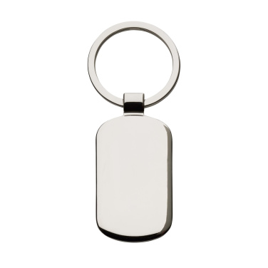 Logotrade Geschäftsgeschenke das Foto: KeyTag Rechteckiger Schlüsselanhänger