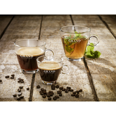 Logotrade werbemittel das Foto: Lugano Espressoglas 100 ml