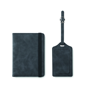 Logotrade werbemittel das Foto: Set Reisepass & Kofferanhänger