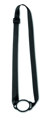 Logotrade Firmengeschenke das Foto: Lanyard mit Getränkehalter