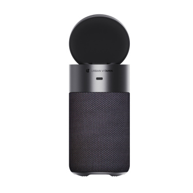 Logotrade Werbeartikel das Foto: Urban Vitamin Anaheim RCS recycelter 10W Speaker,15W Charger