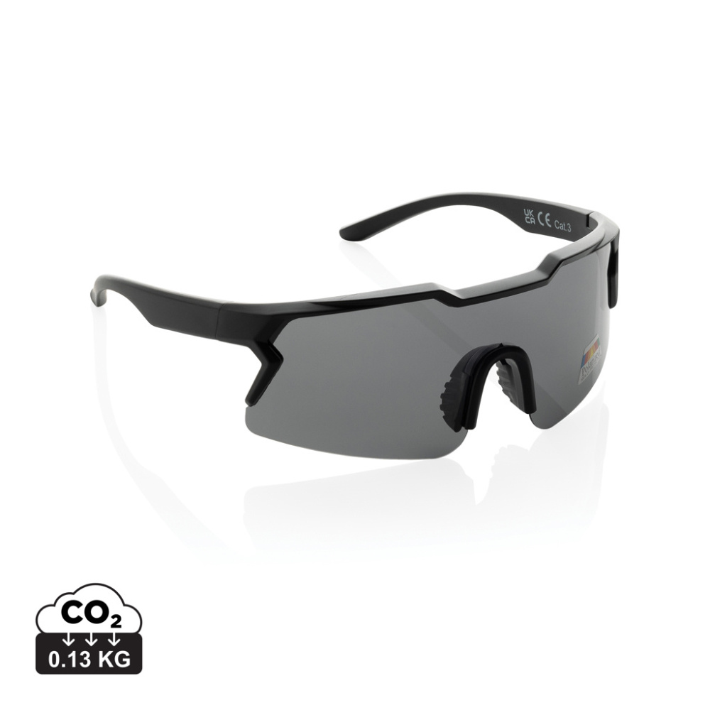 Logotrade Geschäftsgeschenke das Foto: SproShield RCS Sportbrille mit polarisierten Gläsern