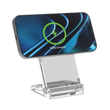 Logotrade Werbegeschenke das Foto: Magcharge 15W magnetische Wireless-Charging-Stand
