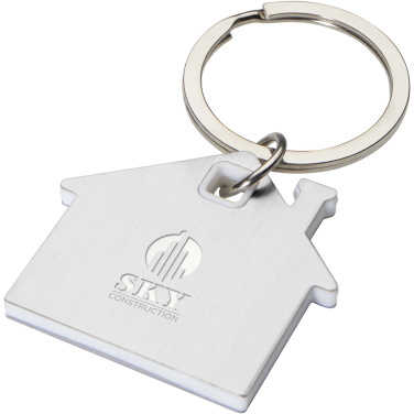Logotrade Firmengeschenke das Foto: Nook Schlüsselanhänger Haus
