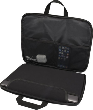 Logotrade Werbegeschenke das Foto: Libra 2-in-1-Laptoptasche aus recyceltem GRS-Material 3 L