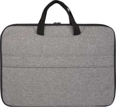 Logotrade Werbegeschenke das Foto: Libra 2-in-1-Laptoptasche aus recyceltem GRS-Material 3 L