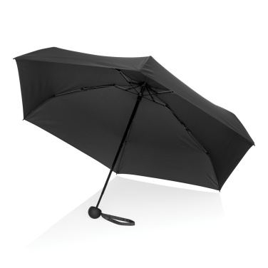 Logotrade Logogeschenke das Foto: 19,5“manueller Super-Mini-Schirm aus Aware™ rPET 190T Pongee