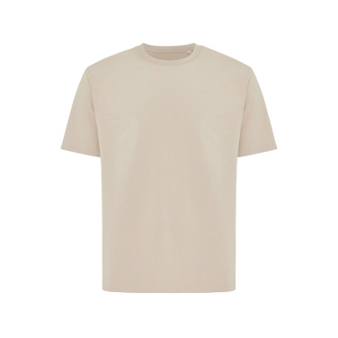 Logotrade Werbeartikel das Foto: IQONIQ Nikko Heavyweight T-Shirt aus recycelter Baumwolle