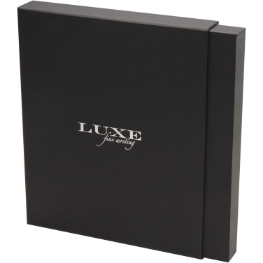 Logotrade Werbeartikel das Foto: Legato Elegance A5 Hardcover Notizbuch mit Tintenroller Set