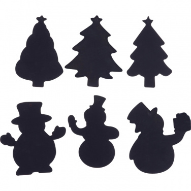 Logotrade Firmengeschenke das Foto: Rubbel-Weihnachtsornamente SÜDPOL
