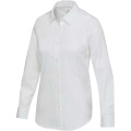 Citrine Twill Bluse, Weiß