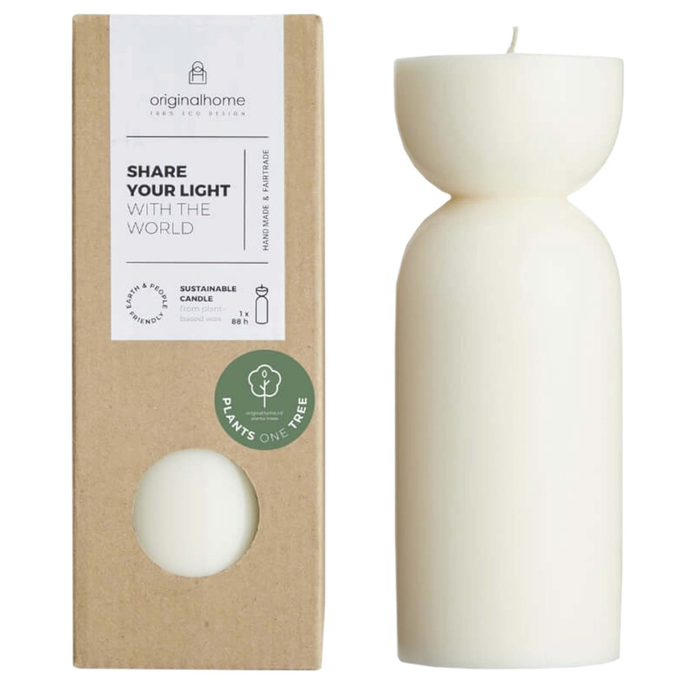 Logotrade Werbegeschenke das Foto: Originalhome Bio-Kerze – Medium