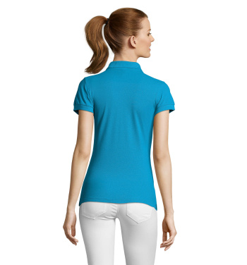 Logotrade Geschäftsgeschenke das Foto: PASSION DAMEN POLO 170g