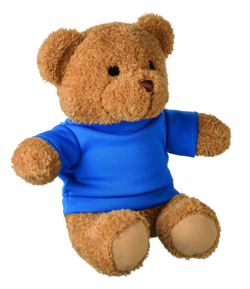 Logotrade Firmengeschenke das Foto: Teddybär mit T-Shirt 23cm