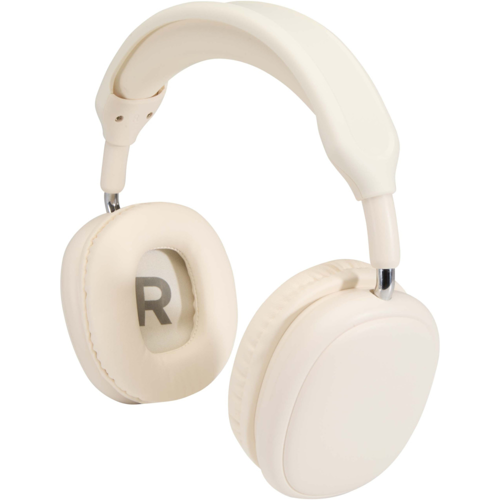 Logotrade Werbegeschenke das Foto: Alzir Over-Ear Wireless Bluetooth® Headset aus recyceltem Kunststoff