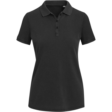 Logotrade Werbegeschenke das Foto: Calgary Poloshirt für Damen im Washed Look, 200 g/m2