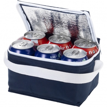 Logo trade business gifts image of: Spectrum 6-can cooler bag 4L