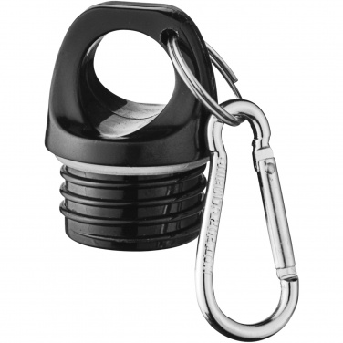 Logotrade promotional gift picture of: Oregon 770 ml matte water bottle with carabiner