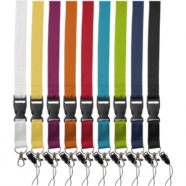 Logotrade promotional items photo of: Sagan phone holder lanyard with detachable buckle