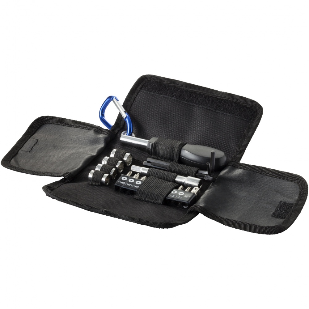 Logo trade promotional product photo of: Flint 19-piece tool set