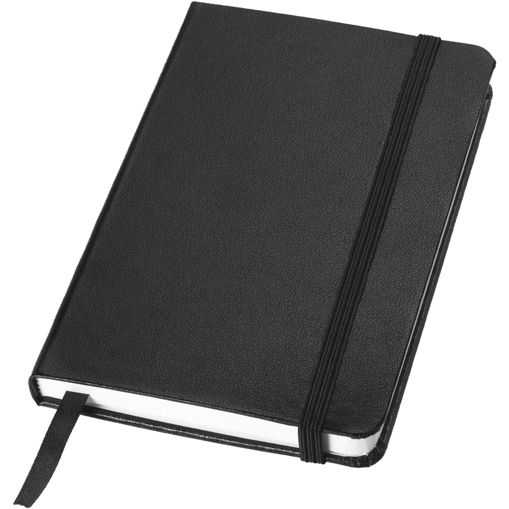 Logo trade promotional merchandise image of: Classic A6 hard cover pocket notebook