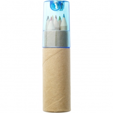 Logotrade promotional merchandise photo of: Kram 6-piece coloured pencil set