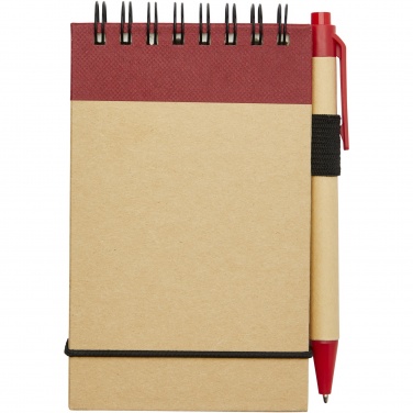 Logotrade promotional giveaway picture of: Zuse A7 recycled jotter notepad with pen