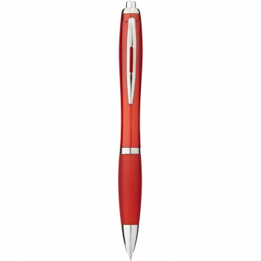 Logotrade promotional giveaways photo of: Nash ballpoint pen with coloured barrel and grip