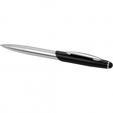 Logo trade advertising products picture of: Geneva stylus ballpoint pen and rollerball pen set