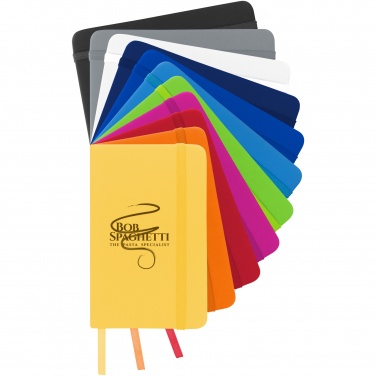 Logotrade promotional giveaway image of: Spectrum A6 hard cover notebook